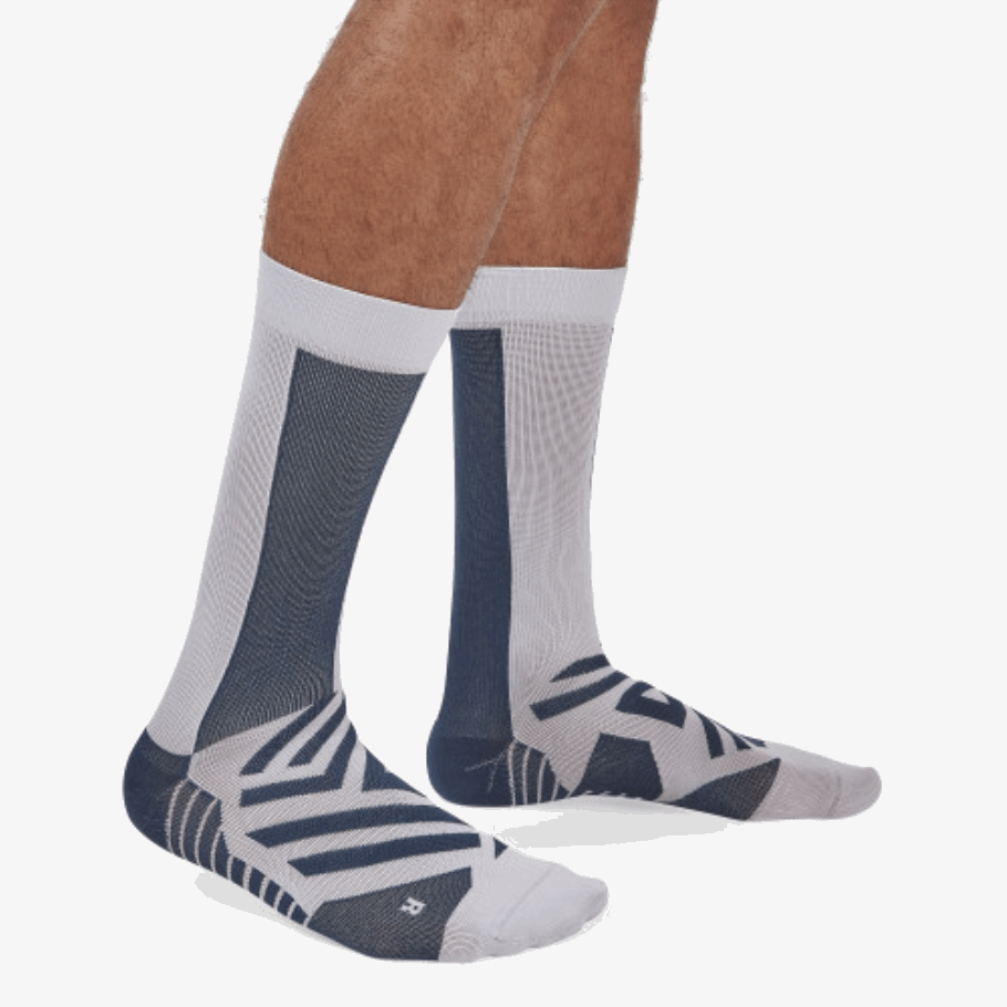 Navy-Lilac On Running High Sock