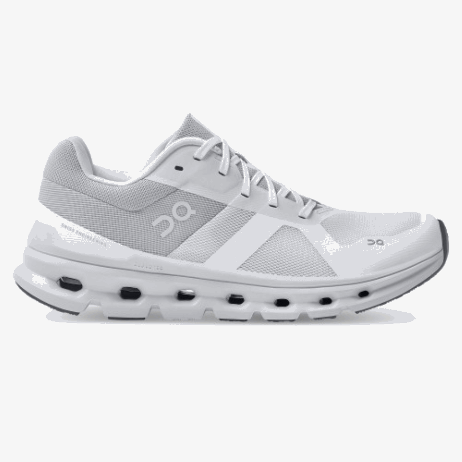 Cloudrunner Wide White-Frost On Running