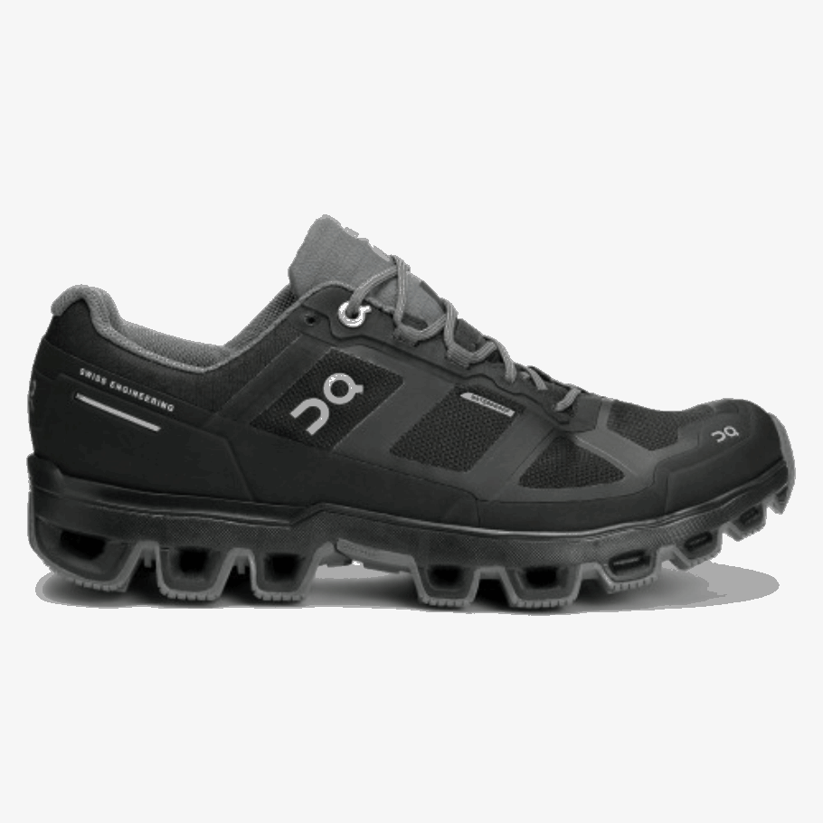 Black-Graphite On Running Cloudventure Waterproof