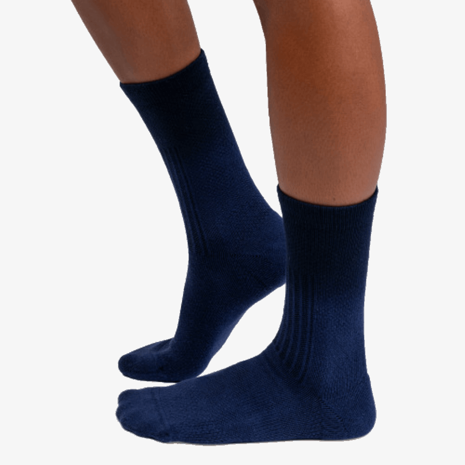 Denim-Black On Running Everyday Sock