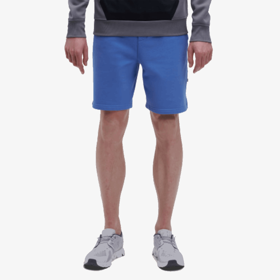 Cobalt Sweat Shorts On Running