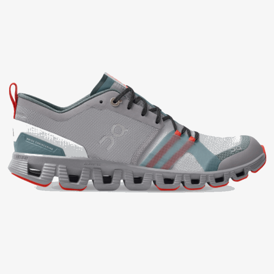 Alloy-Red On Running Cloud X Shift