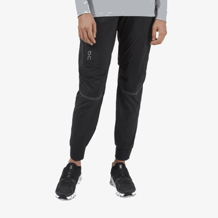 Black Running Pants On Running
