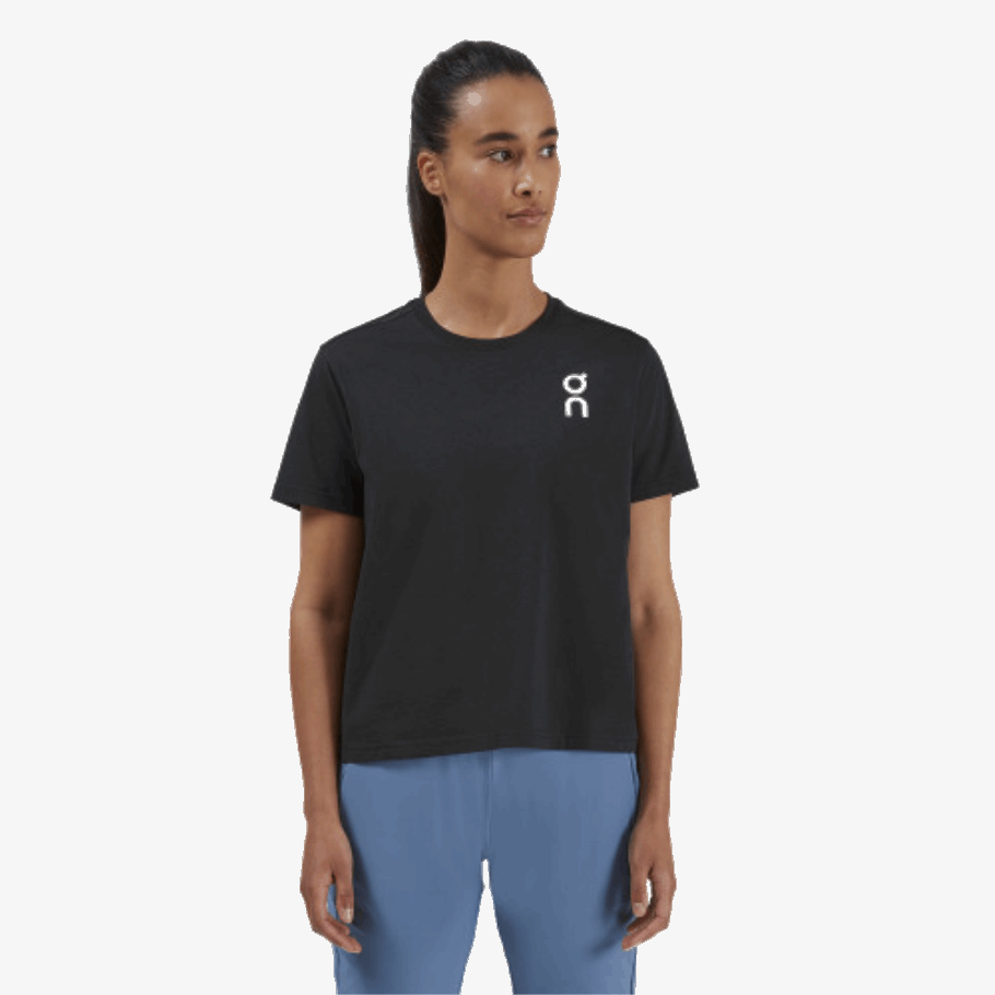 Black Graphic-T On Running
