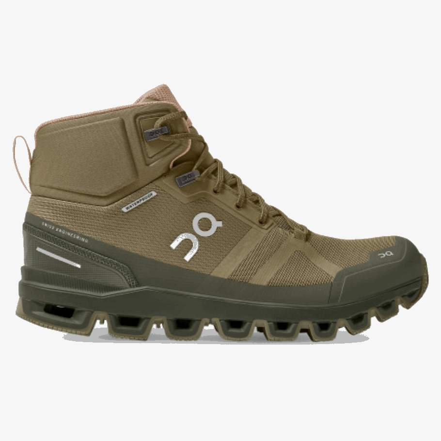 Olive-Reed Cloudrock Waterproof On Running