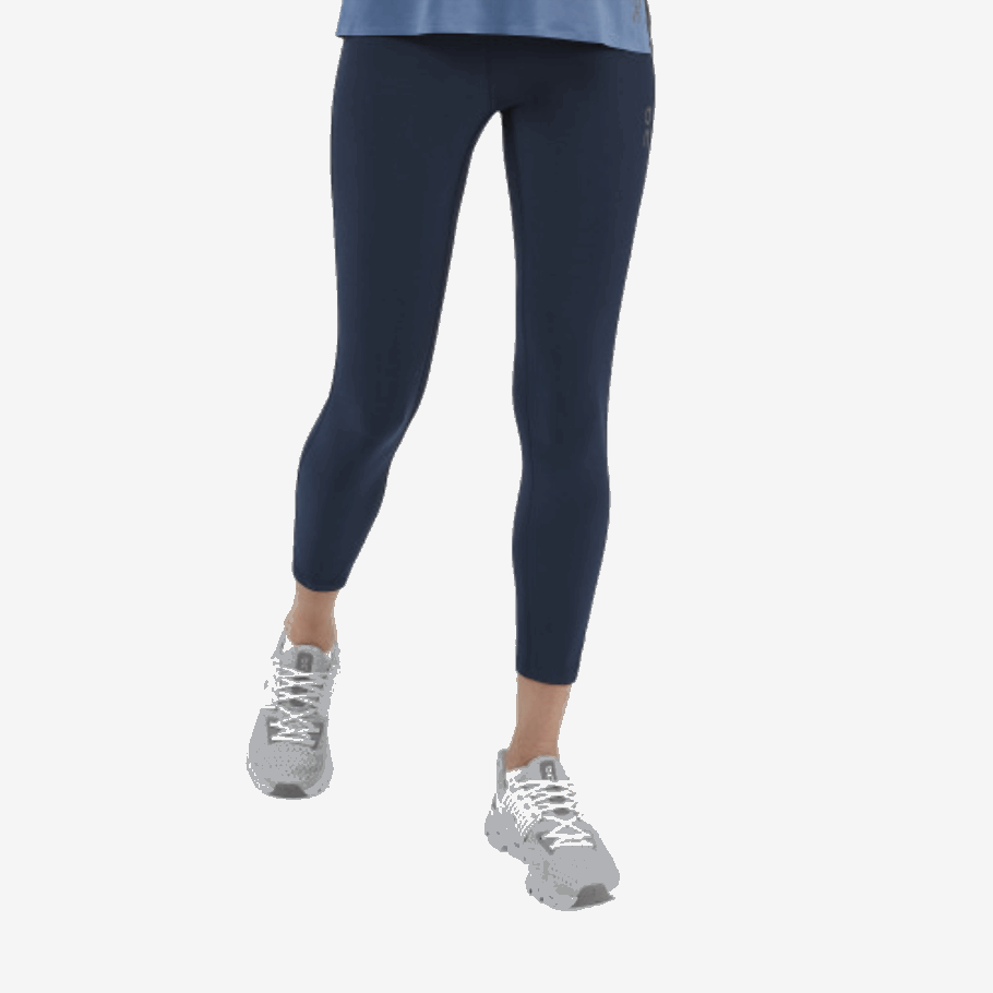 Active Tights Navy On Running