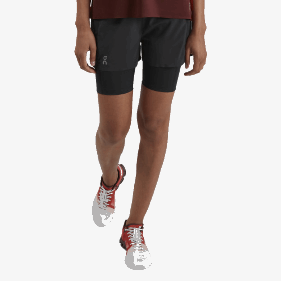 Black Active Shorts On Running