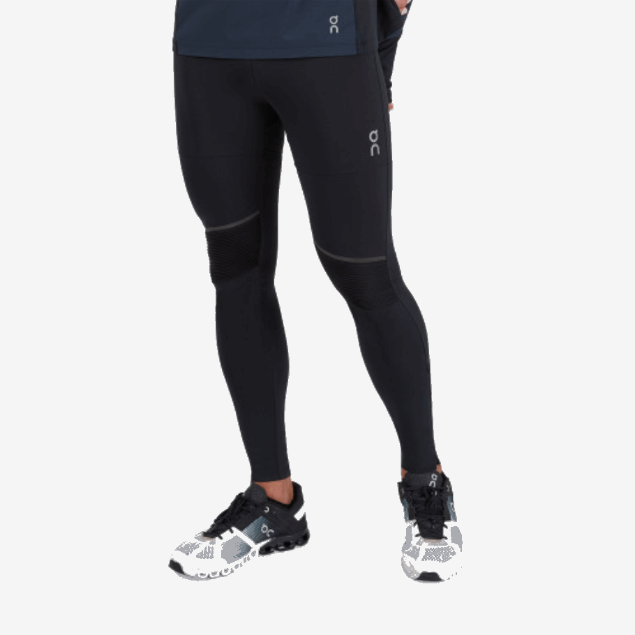 On Running Black Tights Long