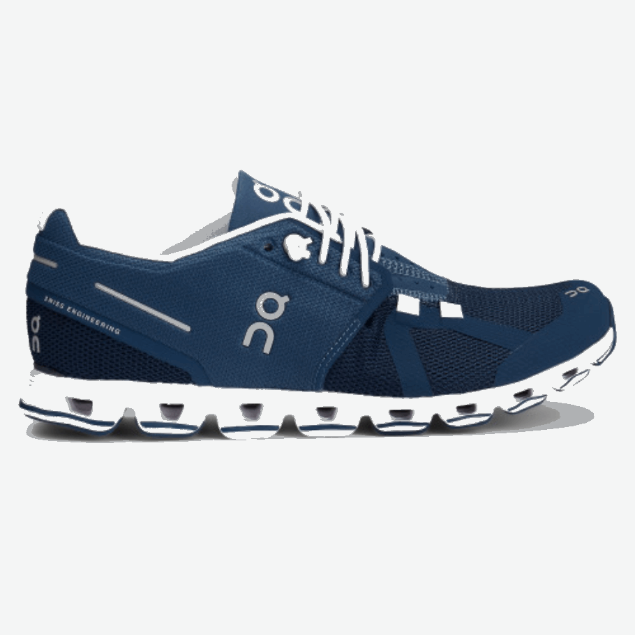 On Running Denim-White Cloud