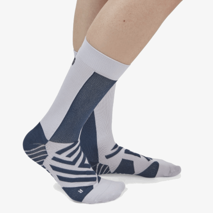On Running High Sock Navy-Lilac