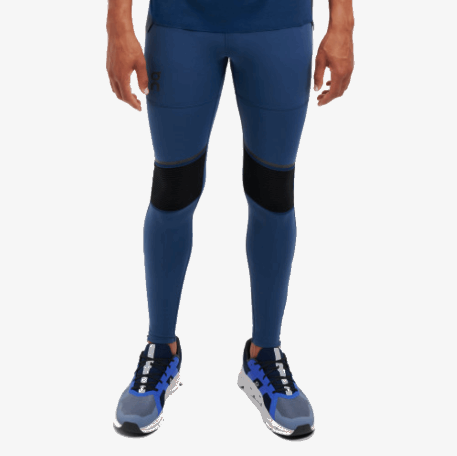 Denim-Black On Running Tights Long