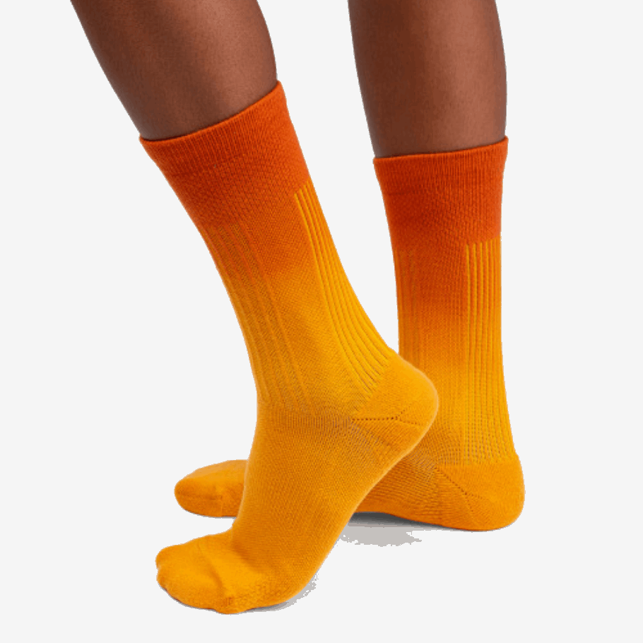 On Running Everyday Sock Mango-Spice