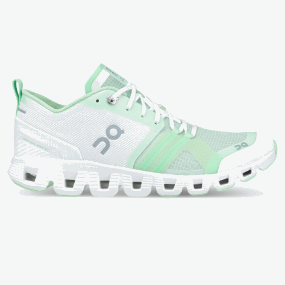 Cloud X Shift White-Matcha On Running