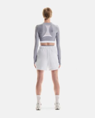 Women Train Long Sleeve Crop