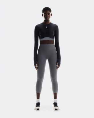 Women Train Long Sleeve Crop